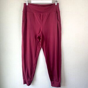 Calypsa Active Dreamy Joggers Cranberry NWT XL